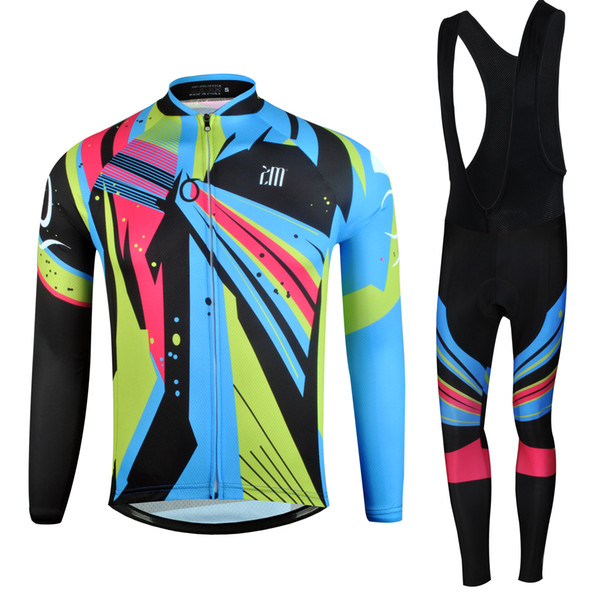 New Cycling Jersey Long Sleeve Racing Bike cube Cycling Clothing MTB Cycle Clothes Wear Ropa Ciclismo Sportswear