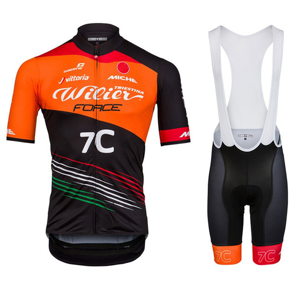 Wilier Force Cycling Jersey Bib Set MTB Uniform Bike Clothing Bicycle Wear Clothes Ropa Ciclismo Mens Short Maillot Culotte