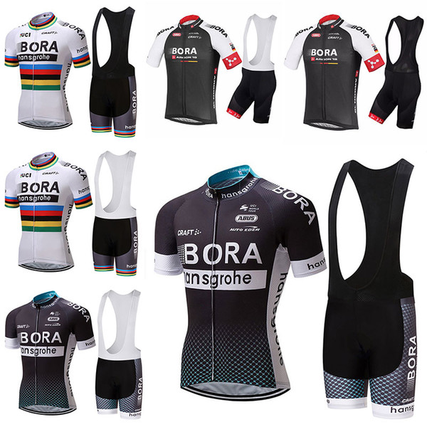 2017 BORA Cycling Clothing / Cycling Jersey /Bicycle Team Roupa Ciclismo bike Outdoor bicicleta Sportswear Short Sleeve Suit