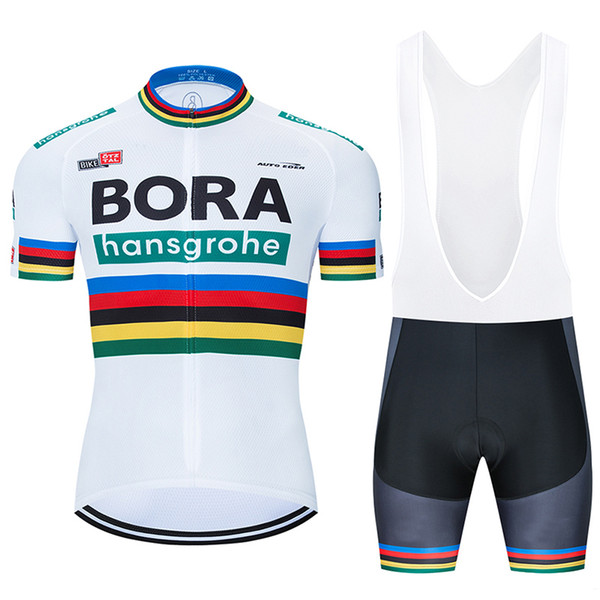 2020 Pro Team BORA Cycling Jersey 9D Bib Set Bicycle Clothing Ropa Ciclismo Bike Wear Clothes Mens Short Maillot Culotte