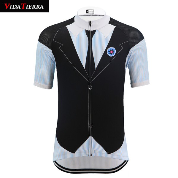 2019 VIDATIERRA men cycling jersey mtb jersey go pro classic can custom pro racing team Outdoor sports short sleeve Fascinating lucky cool