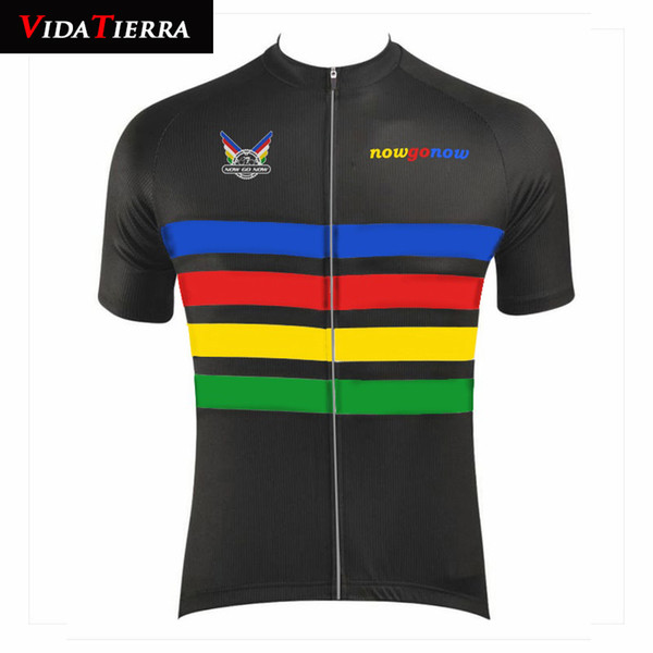 VIDATIERRA 2019 men cycling jersey black Retro Maillot ciclismo bike jersey classic Outdoor sports Summer can custom classic short sleeve