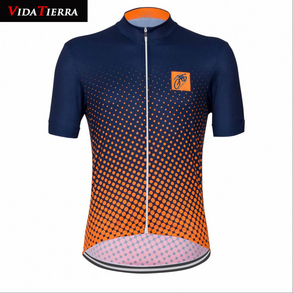 VIDATIERRA 2019 men cycling jersey black yellow dots Maillot ciclismo bike jersey classic Outdoor sports THE NEW Summer Fancy Summer lucky