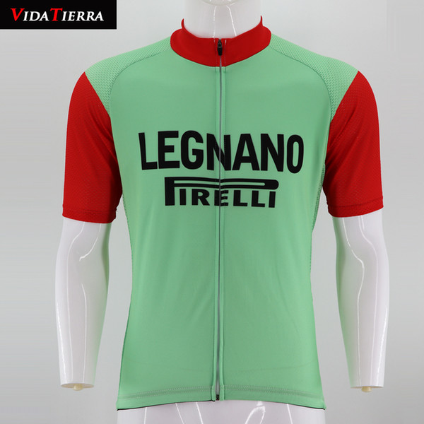 VIDATIERRA 2019 men cycling jersey green red Tops Summer mtb road bike wear pro racing team classic Outdoor sports jersey ciclismo lucky