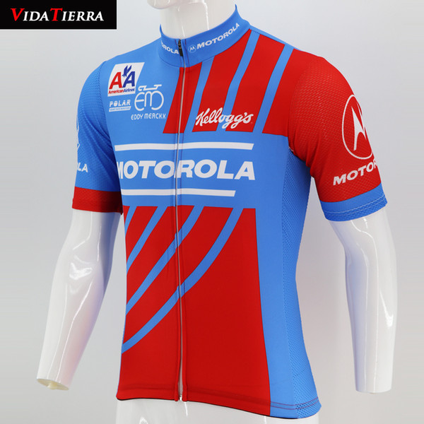 2019 VIDATIERRA cycling jersey blue red ropa ciclismo cycling clothing racing road mountain Outdoor sports classic Summer lucky can custom