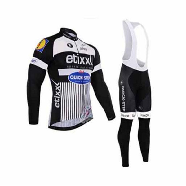 2019 Etixx cycling clothes and team tailored long sleeved long sleeved trousers in winter