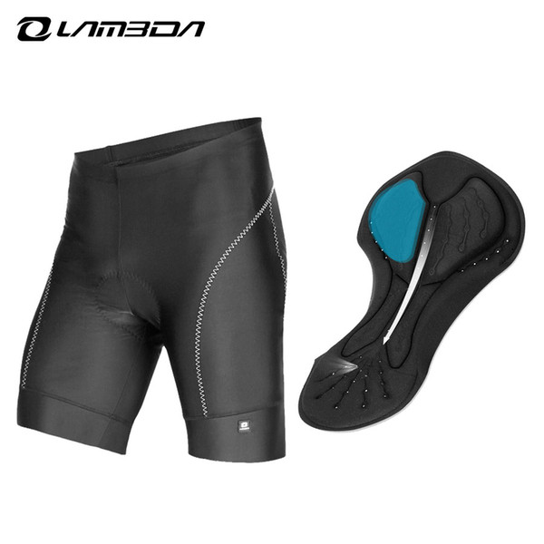 AGEKUSL Lycra Cycling Shorts Men's MTB Road Bike Shorts Gel 3D Padded Shorts Breathable Quick Dry