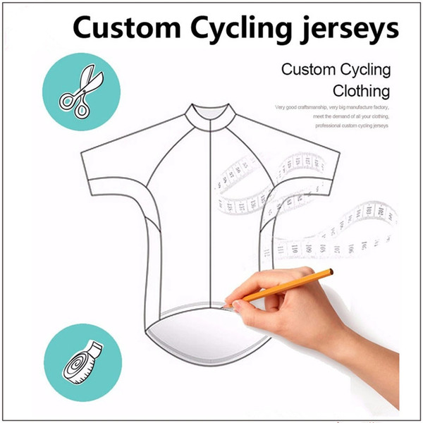 Customized Cycling Jerseys Short Sleeve Unisex Customers Design Jersey Factory Manufacturer Lycra Fabric Material