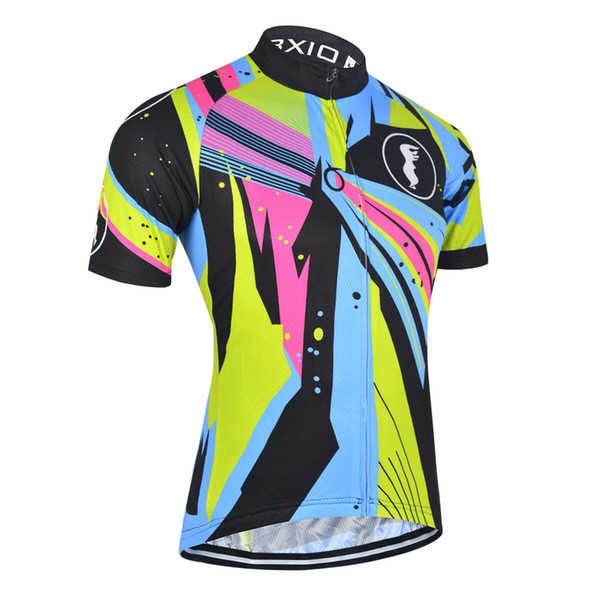 BXIO Recommende Colorful Cycling Shirts High Quality Cycling Tops Summer Cycle Short Sleeve Jersey The Most Cool Bike Clothing Tops BX-054-J