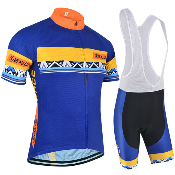 2017 BXIO Brand New Cycling Jersey Outdoor Sports Bikes Clothes Blue Cool Cycling Clothing Summer MTB Bicycle clothes Ropa Ciclismo BX-145