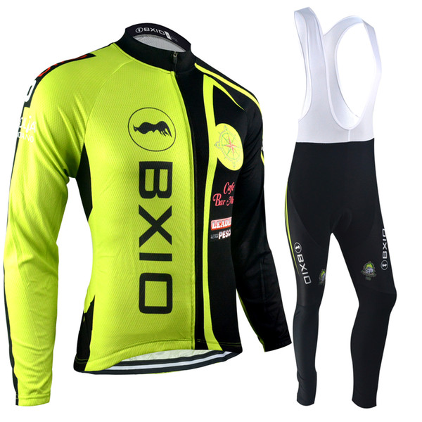 BXIO Brand Recommend Item Winter Thermal Cycling Jerseys Anti Pilling Cycling Clothes Anti Shrink Cycle Jersey Long Sleeve Set BX-039