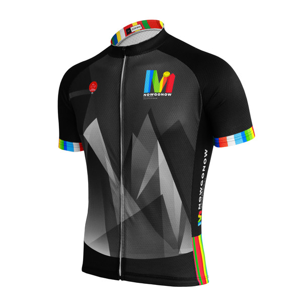 Customized NEW Hot 2018 Black Ray light JIASHUO mountain road RACING Team Bike Pro Cycling Jersey / Shirts & Tops Clothing Breathing Air