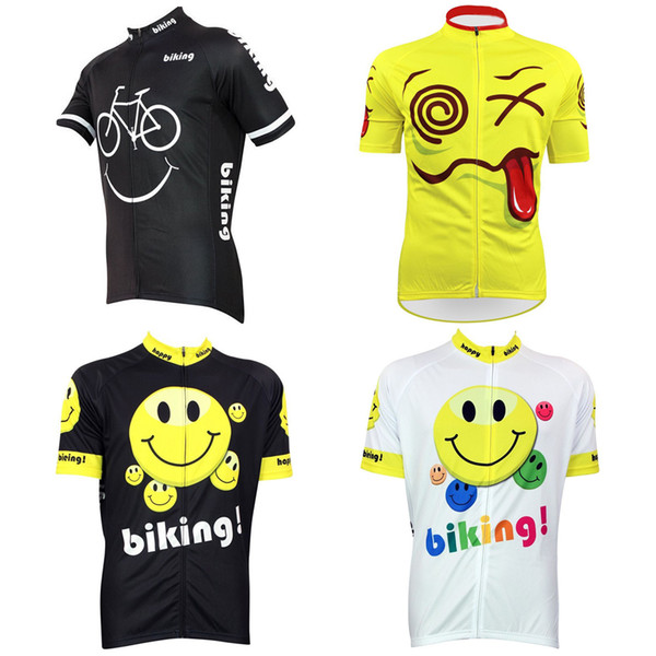 Customized NEW Hot 2017 JIASHUO FUNNY Biking mtb road RACING Team Bike Pro Cycling Jersey / Shirts & Tops Clothing Breathing Air Chooses