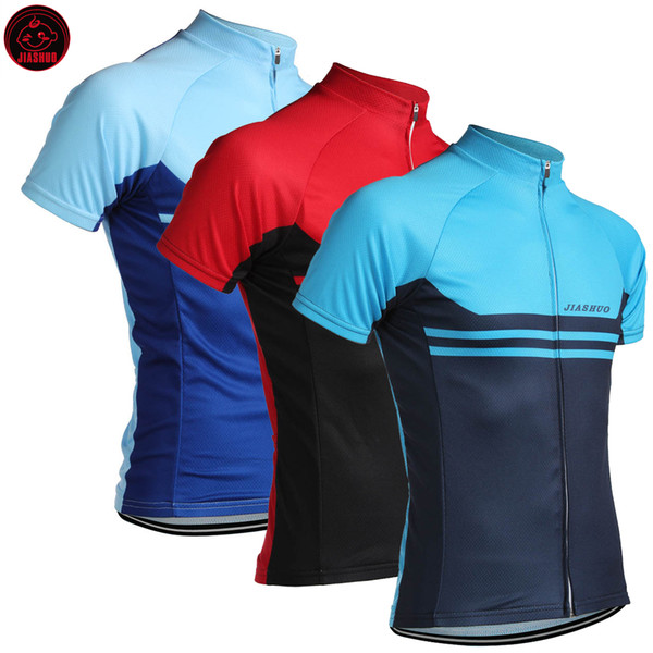 Customized NEW 2017 Multi chooses Lines JIASHUO mtb road RACE Team Bike Cycling Jersey / Shirts & Tops Clothing Breathable Ropa CICLISMO