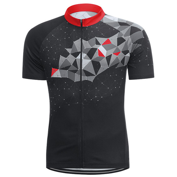 Customized NEW Hot 2017 DOTS LINE Black JIASHUO Wear mountain road RACE Team Bike Pro Cycling Jersey / Shirts & Tops Clothing Breathing Air