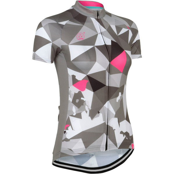 NEW Customized Women Hot 2017 JIASHUO ICE GRAY mtb road RACING Team Bike Pro Cycling Jersey / Shirts & Tops Clothing Breathing Air