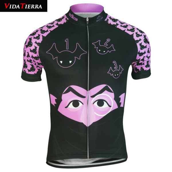 HOT 4 styles 2019 VIDATIERRA men cycling jersey can custom Cartoon Clothing pro team Clothing funny Fascinating Outdoor sports lucky cool