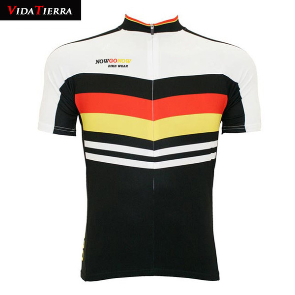 VIDATIERRA 2019 man cycling jersey white black Radsport-Sweatshirt i love germany national team classic German chariot Domineering Summer