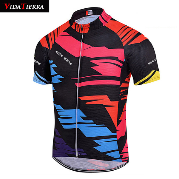 VIDATIERRA 2019 cycling jersey bike wear tops national team bike jersey classic Colorful downhill jerseypro racing team cool Lovely Colorful