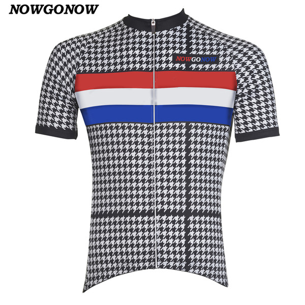 Wholesale custom hot 2017 cycling jersey Netherlands flag dutch Holland classic clothing bike wear team pro racing mtb road NOWGONOW