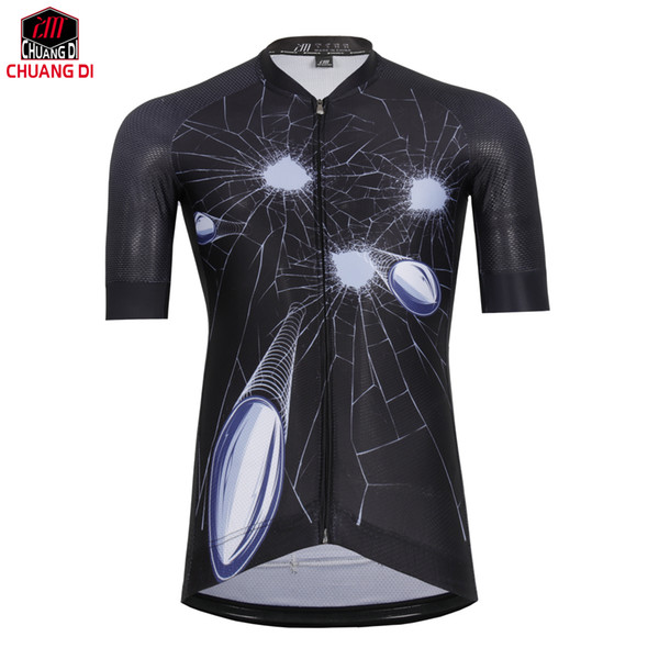 Summer Cycling Jersey Breathale Mountain Bike Clothing Quick-Dry Racing MTB Bicycle Clothes Uniform Cycling Clothing