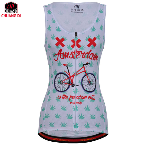 ZM Cycling Women's Cycle Clothing Windcoat Breathable Bike Bicycle Jacket Sleeveless Vests