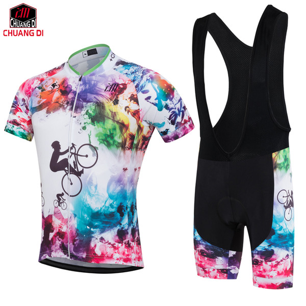 ZM Brand color Cycling Clothing/Quick-Dry Cycle Clothes/Racing Bicycle Wear Ropa Ciclismo/MTB Bike Cycling Jerseys