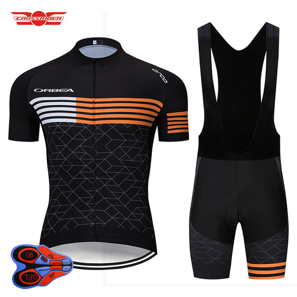 2019 Pro Team Orbea Cycling Jersey Set MTB Uniform Quick Dry Bike Clothing Bicycle Wear Clothes Mens Short Maillot Culotte Suit