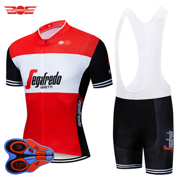 2019 UCI Cycling Jersey Bib Set Pro Team Fegafredo Bike Clothing Bicycle Wear Clothes Ropa Ciclismo Mens Short Maillot Culotte