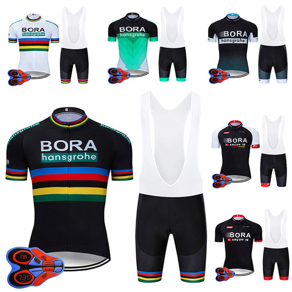 2019 Pro Team BORA Hansgrohe Cycling Jersey 9D Set MTB Bicycle Clothing Ropa Ciclismo Bike Wear Clothes Mens Short Maillot Culotte