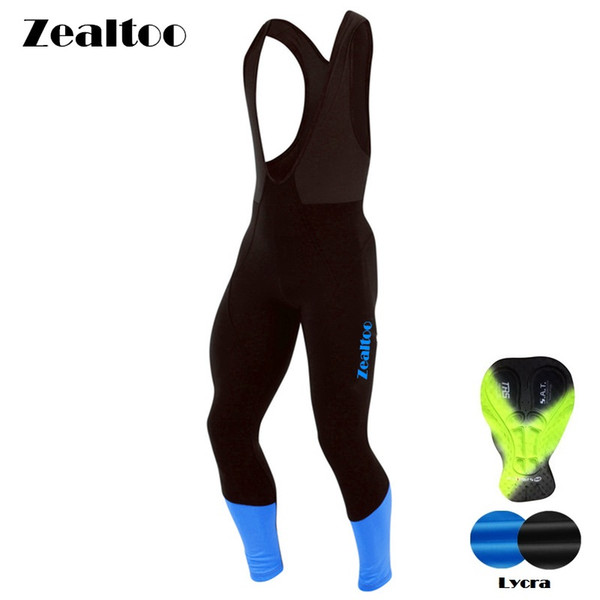 Zealtoo 2018 Spring/Autumn Quick Dry Cycling Long Pants/Cycling Bib Pants Kits Strap Men Mtb Wear Pantalon Ciclismo