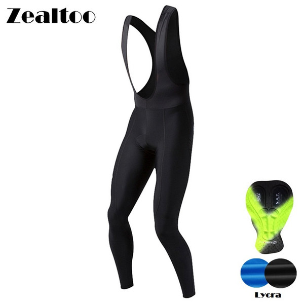 Zealtoo Pro Men Cycling Long Pants Spring Autumn Breathable Trousers Padded MTB Bike Tights Bicycle Rding Pants Clothing