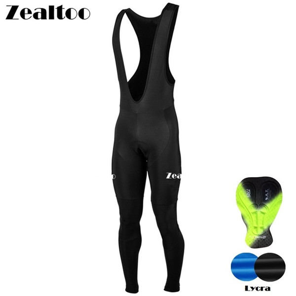 Zealtoo 2018 Spring Ropa Ciclismo Quick-dry Black Cycling pants Cycling tights MTB Bicycle maillot bike culote ciclismo hombre