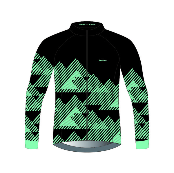 Zealtoo Custom Thermal Fleece Cycling Jerseys Autumn Winter Warm 2018 Pro Mtb Long Sleeve Men Bike Wear Spring Summer Cycling Clothing