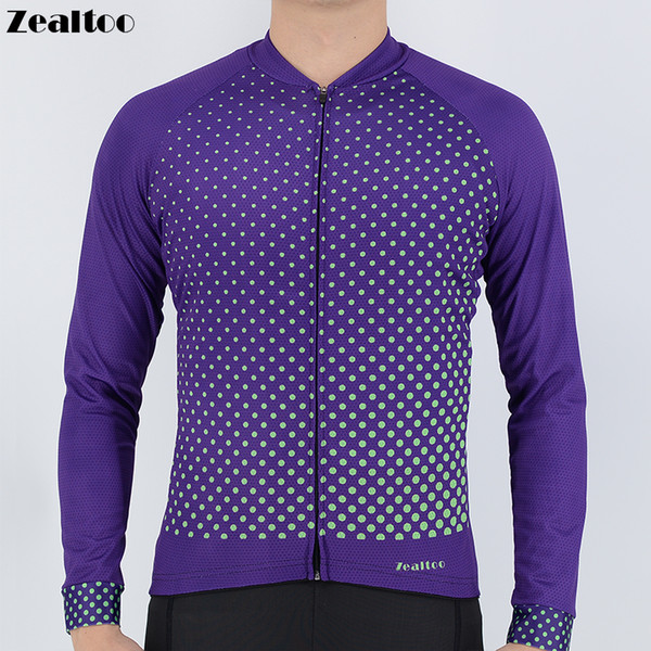 Zealtoo 2018 Pro Long Sleeve Cycling Jersey MTB Bike Clothing Wear Autumn Bicycle Clothes Ropa De Ciclismo Cycling Clothing