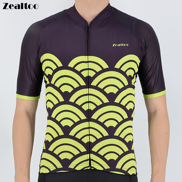 Zealtoo 2018 Cycling Jersey Tops Summer Racing Cycling Clothing Ropa Ciclismo Short Sleeve mtb Bike Jersey Shirt Maillot Ciclismo