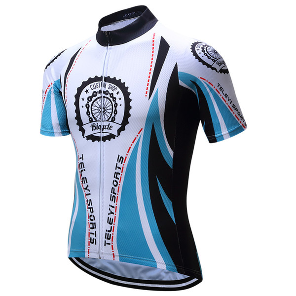 VACOVE Summer Breathable Short sleeves Cycling Clothing Pro MTB bike jerseys Ropa Ciclismo cycling shirt New Team Polyester Cycling jerseys