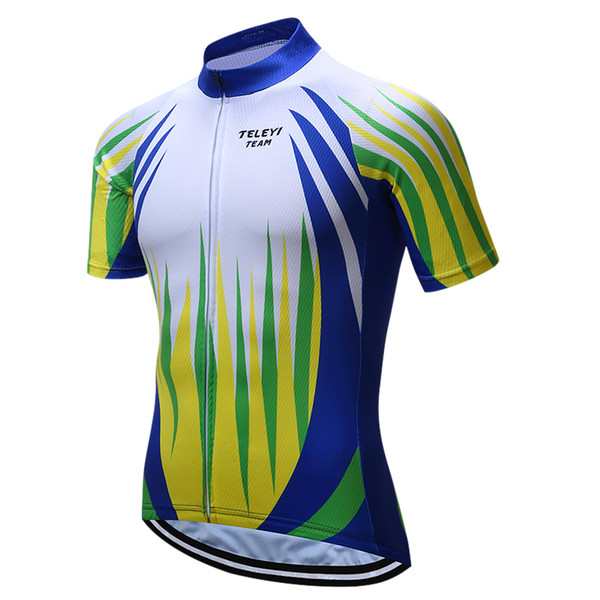 VACOVE Summer Breathable Short sleeves Cycling Clothing Pro Team MTB bike jerseys Ropa Ciclismo cycling shirt Polyester Cycling jerseys PT12