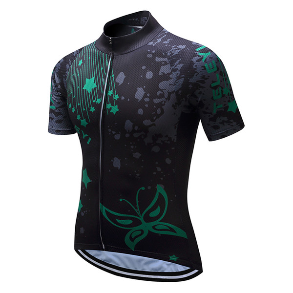 VACOVE Summer Breathable Short sleeves Cycling Clothing MTB bike jerseys Ropa Ciclismo cycling shirt New Team Polyester Cycling jerseys P4