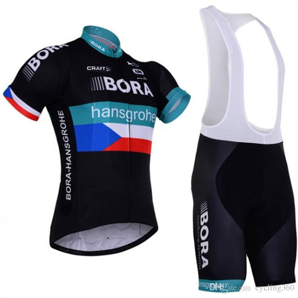 Vacove Brand New 2017 BORA Team cycling jersey bike shorts set Ropa Ciclismo quick dry mens pro cycling wear bicycle Maillot Culotte YF053