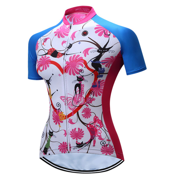 VACOVE Summer Breathable Short sleeves Cycling Clothing Pro Team MTB bike jerseys Ropa Ciclismo cycling shirt Polyester Cycling jerseys PT16