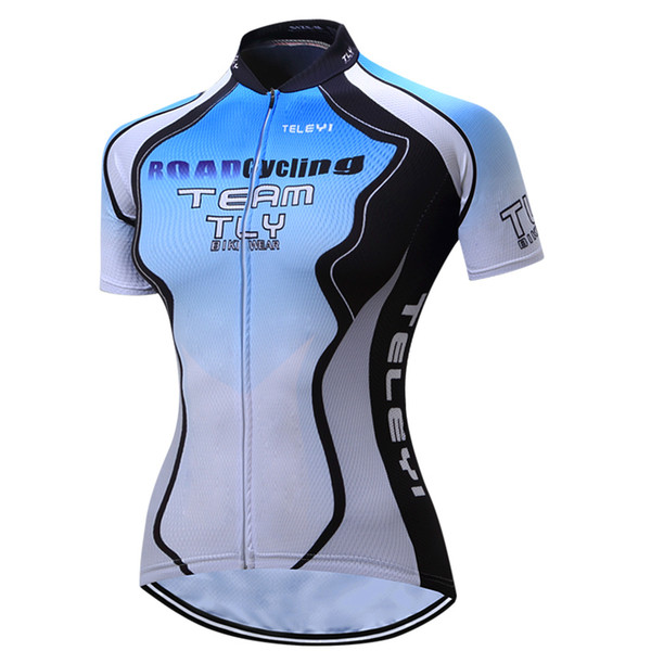 VACOVE Short sleeves Cycling Clothing Pro Team MTB bike jerseys Women Breathable Ropa Ciclismo cycling shirt Polyester Cycling jerseys PT32