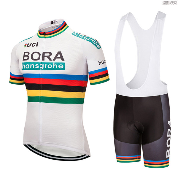 2017 TEAM BORA Cycling jersey gel bike shorts SOBYCLE Ropa Ciclismo mens summer quick-dry PRO BICYCLING wear Maillot Culotte A00014