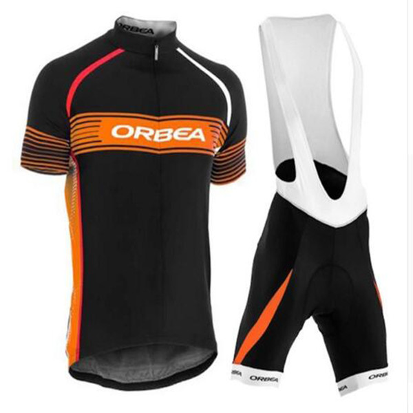 2018 Brand New Pro Team Orbea Men's Women Short sleeve 100% Polyester Cycling jersey Sets Breathable Cycle Clothes Mountain Bicycle Wear