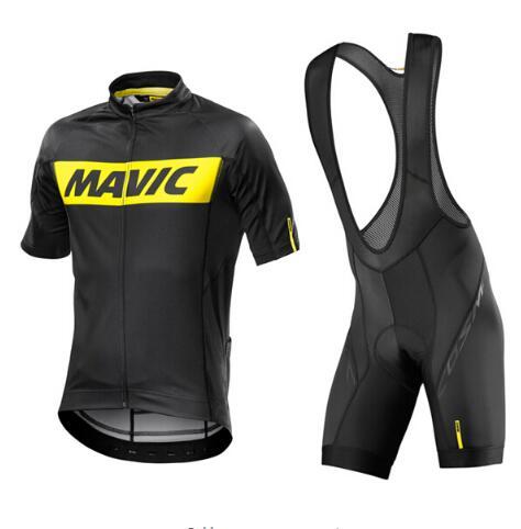 MAVIC bike outdoor Jersey short-sleeved quick step shirt short strap set breathable completo ciclismo estivo 2019