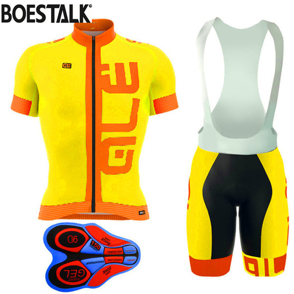 2019 mountain bike outdoor Jersey short-sleeved shirt short strap set breathable wicking summer men's suit can be customized factory dir