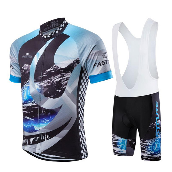 Enjoy Your Life Design Bicycle Clothes Summer Bicicleta Roupa Ciclismo Cycling Clothes Short Sleeve Men Bike Clothing Shorts Kit