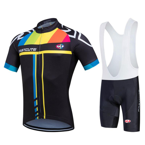 Hot New Comming Cycling Jerseys Black T Models Mountain Bike Clothes Short Sleeve Quick Dry Cycling Sets Breathable Bikes Clothes