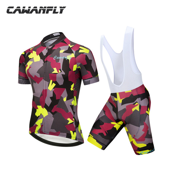 2018 Hot Cheap Price Army Color Cycling Clothing Short Sleeve Conjunto Ciclismo Men Cycling Jerseys Set Shorts 3D Gel Pad