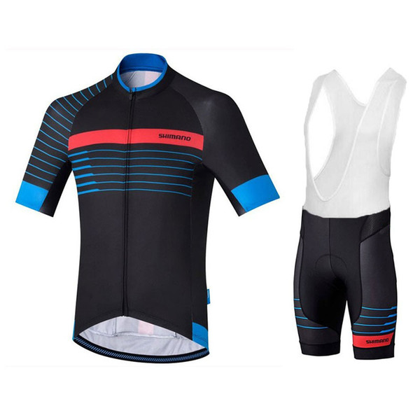 2018 Cycling Jersey Maillot Ciclismo Short Sleeve and Cycling (bib) Shorts Cycling Kits Strap cycle jerseys Ciclismo bicicletas B18101901